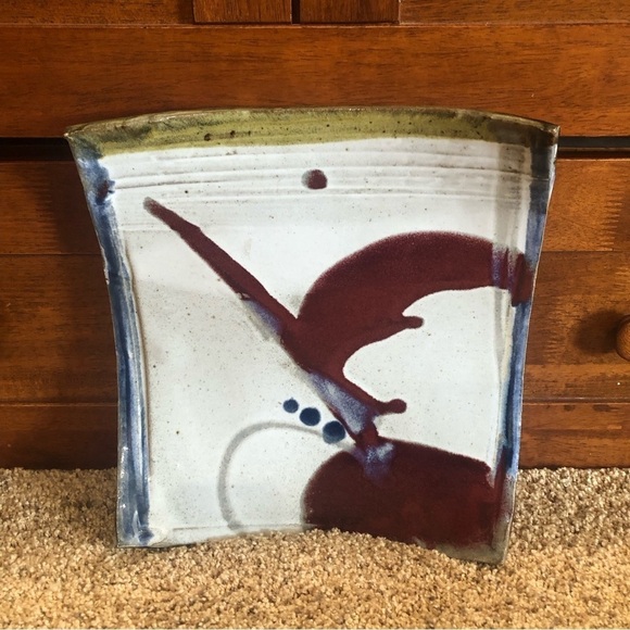 Hand made Pottery/ Studio Art Pottery/ Artist signed/ MCM - Picture 5 of 11